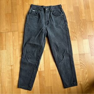 Vintage high rise 90s black jeans Chic